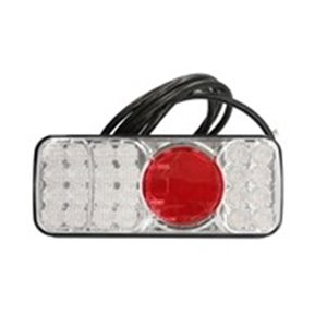 312 W66L Rear lamp L (24V, with plate lighting)