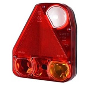 TRUCKLIGHT TL-UN083L-RL - Rear lamp L (12/24V, with indicator, reversing light, with stop light, parking light, triangular refle