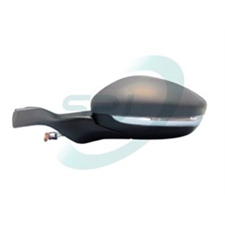 SPJE-3087 Side mirror L (electric, embossed, with heating, under coated) fi