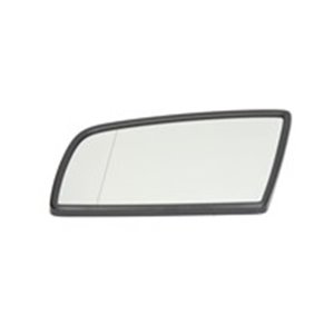 ULO 3055047 - Side mirror glass L (aspherical, with heating, white) fits: BMW 5 (E60), 5 (E61), 6 (E63), 6 (E64) 12.01-12.10 -12