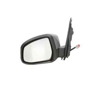 BLIC 5402-04-1127291P - Side mirror L (electric, aspherical, under-coated) fits: FORD FOCUS II 07.04-02.08