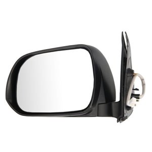 BLIC 5402-19-2002487P - Side mirror L (electric, embossed, chrome) fits: TOYOTA HILUX VII 06.04-06.15