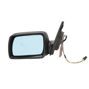 BLIC 5402-05-014333P - Side mirror L (electric, with memory, aspherical, with heating, blue, under-coated, electrically folding)