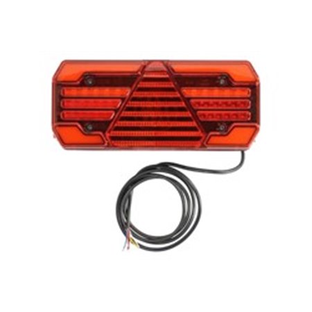 WAS 1804 L W249 - Rear lamp L (LED, 12/24V, with indicator, with fog light, with stop light, parking light, triangular reflector