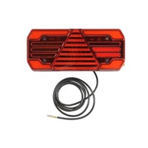 WAS 1685 P W247 - Rear lamp R (LED, 12/24V, with indicator, reversing light, with stop light, parking light, triangular reflecto
