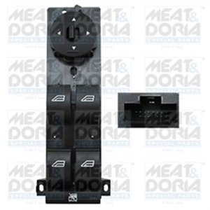MEAT & DORIA 26048 - Car window regulator switch front L fits: FORD FOCUS C-MAX, FOCUS II 1.4-2.5 10.03-09.12