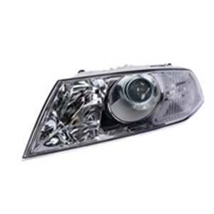 TYC 20-12336-05-2 - Headlamp L (D1S/H1, electric, with motor, insert colour: black/chromium-plated) fits: SKODA OCTAVIA II