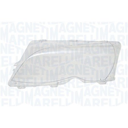 MAGNETI MARELLI 711305621795 - Headlamp glass L fits: BMW 3 E46 Saloon / Station wagon 06.01-09.06