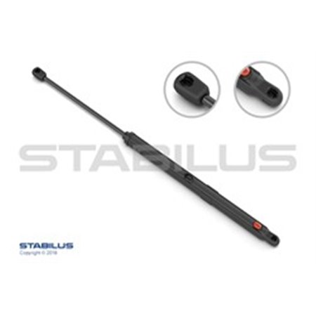 STABILUS 244991 - Gas spring engine bonnet max length: 584mm, sUV:202mm (with protective pipe) fits: MERCEDES CLC (CL203) COUPE 