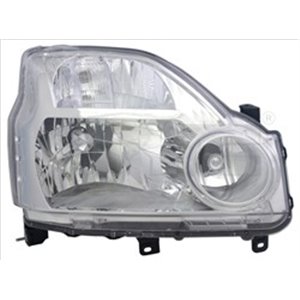 TYC 20-14400-15-2 - Headlamp L (H4, electric, with motor) fits: NISSAN X-TRAIL T31 06.07-09.10