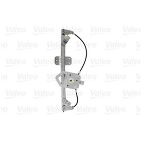 VALEO 851708 - Window regulator front L (electric, without motor) fits: DACIA DUSTER, DUSTER/SUV, SANDERO 06.08-