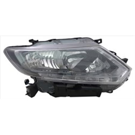 TYC 20-14816-06-2 - Headlamp L (H11/H9/LED, electric, with motor) fits: NISSAN X-TRAIL T32 12.13-09.17