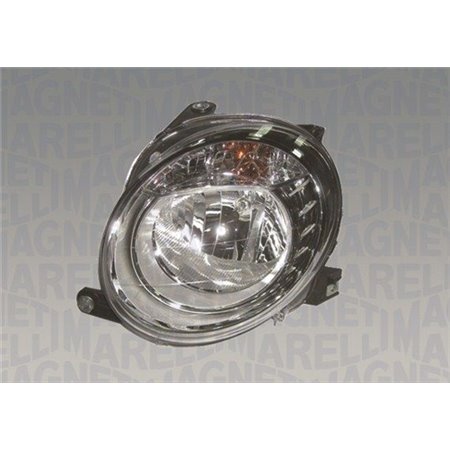 MAGNETI MARELLI 712455401129 - Headlamp R (halogen, H7/WY21W, electric, with motor, insert colour: chromium-plated) fits: ABARTH