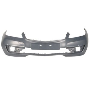 BLIC 5510-00-3506908P - Bumper (front, ELEGANCE, with headlamp washer holes, with rail holes, for painting) fits: MERCEDES A-KLA