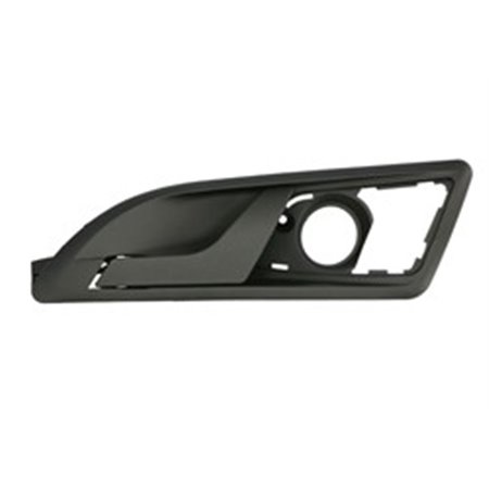 BLIC 6010-43-010409TP - Door handle rear L (inner, black texture) fits: SKODA YETI 05.09-11.13