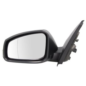 BLIC 5402-09-2002143P - Side mirror L (electric, aspherical, with heating, chrome, under-coated, with temperature sensor) fits: 
