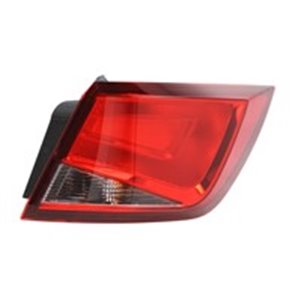 VALEO 045323 - Rear lamp R (external, glass colour transparent, with fog light) fits: SEAT LEON 5F Station wagon 09.12-12.16