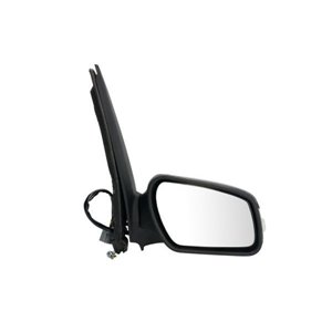 BLIC 5402-04-9222399P - Side mirror R (electric, embossed, with heating, under-coated, electrically folding, with lighting) fits