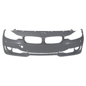 BLIC 5510-00-0063918Q - Bumper (front, with base coating, BASIS, with fog lamp holes, number of parking sensor holes: 6, for pai