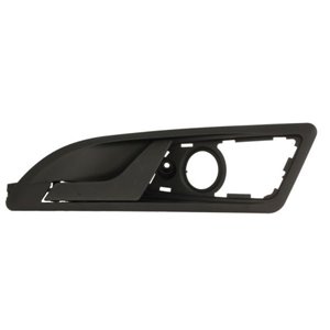BLIC 6010-43-010409P - Door handle front L (inner, black texture) fits: SKODA YETI 05.09-11.13