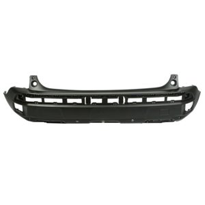BLIC 5506-00-5547951P - Bumper (rear, number of parking sensor holes: 4, with rail holes, for painting) fits: PEUGEOT 3008 05.16