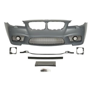 BLIC 5510-00-0067916KP - Bumper (front, M-PAKIET, with grilles, with fog lamp holes, with headlamp washer holes, with parking se