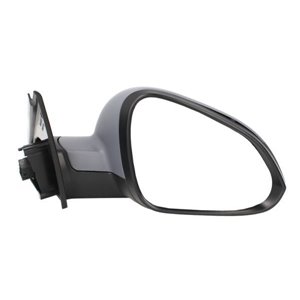 BLIC 5402-04-1121605P - Side mirror R (electric, embossed, with heating, chrome, under-coated, electrically folding) fits: OPEL 