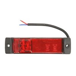 TRUCKLIGHT SM-UN005 - Outline marker lights L/R, red, LED, 12/24V