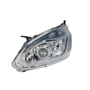 TYC 20-15316-05-2 - Headlamp L (H1/H15/H7, electric, with motor, insert colour: chromium-plated) fits: FORD TRANSIT / TOURNEO CU