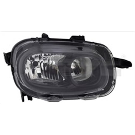 TYC 20-17438-15-2 - Headlamp L (H7/H7, electric, with motor) fits: CITROEN C3 III 12.16-09.20