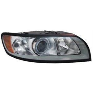 TYC 20-11888-05-2 - Headlamp L (H7/H9, electric, with motor, insert colour: silver) fits: VOLVO S40 II, V50