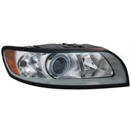 TYC 20-11888-05-2 - Headlamp L (H7/H9, electric, with motor, insert colour: silver) fits: VOLVO S40 II, V50