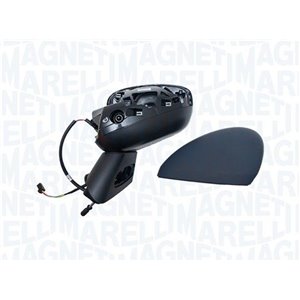 MAGNETI MARELLI 182215004700 - Side mirror R (electric, embossed, chrome, under-coated, with temperature sensor) fits: CITROEN C