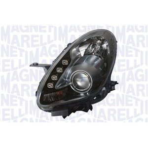 MAGNETI MARELLI 712497401129 - Headlamp R (halogen, H1/H7, electric, with motor, insert colour: titanium) fits: ALFA ROMEO GIULI