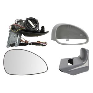 BLIC 5402-21-026366P - Side mirror R (electric, embossed, with heating, under-coated, electrically folding, with temperature sen