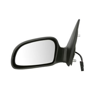 BLIC 5402-04-1139338 - Side mirror L (electric, embossed, with heating, under-coated) fits: CITROEN SAXO 10.99-04.04