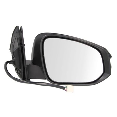 BLIC 5402-19-2002540P - Side mirror R (electric, embossed, with heating, chrome, under-coated, electrically folding) fits: TOYOT