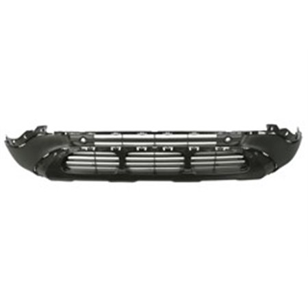 BLIC 5703-05-3502911P - Front bumper cover (with parking sensor holes, plastic, black) fits: CITROEN C3 AIRCROSS 06.17-12.20