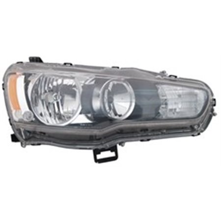 TYC 20-1302-05-2 - Headlamp L (HB3/HB4, electric, without motor, insert colour: black) fits: MITSUBISHI LANCER VIII