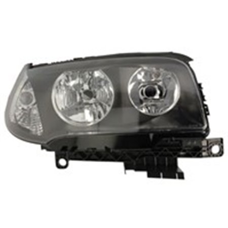 TYC 20-0535-15-2 - Headlamp R (H7/H7, electric, with motor, insert colour: black, indicator colour: white) fits: BMW X3 E83 01.0