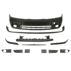 BLIC 5510-00-6055900P - Bumper (front, with fog lamp holes, for painting) fits: RENAULT LAGUNA II 03.01-04.05