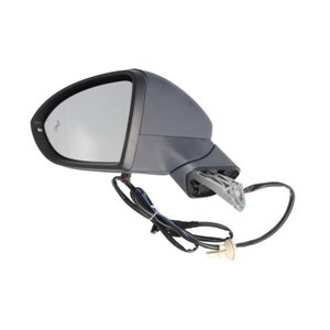 BLIC 5402-01-2002615P - Side mirror L (electric, aspherical, with heating, chrome, under-coated, electrically folding, with ligh