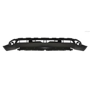 5511-00-9802220P Bumper valance front (with fog lamp holes, black) fits: INFINITI 