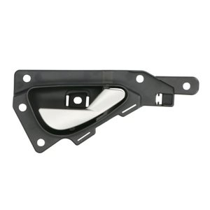 BLIC 6010-22-016408P - Door handle R (inner, black/silver) fits: ALFA ROMEO MITO 09.08-03.16