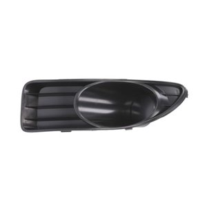 BLIC 6502-07-2018993P - Front bumper cover front L (black) fits: FIAT LINEA 06.07-05.13
