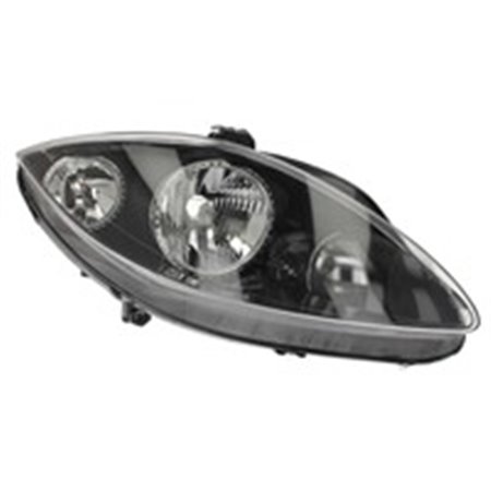 DEPO 445-1116R-LDEM2 - Headlamp R (H1/H7, electric, without motor, indicator colour: smoked) fits: SEAT ALTEA, ALTEA XL, LEON 1P