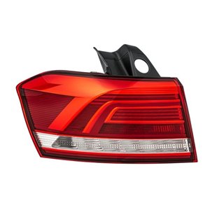 HELLA 2SD 011 889-051 - Rear lamp L (external, LED, indicator colour red, glass colour red) fits: VW PASSAT B8 Station wagon 08.
