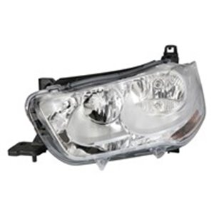 VALEO 045128 - Headlamp L (halogen, H1/H7/W5W, electric, with motor, indicator colour: transparent) fits: CITROEN C-ELYSEE 11.12