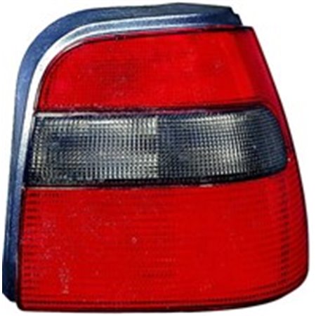 DEPO 665-1908R-UE - Rear lamp R (P21/5W/P21W/R5W, indicator colour dark, glass colour red) fits: SKODA FELICIA I, FELICIA II Hat
