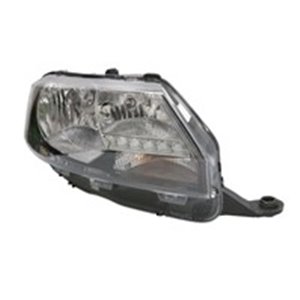 VALEO 450485 - Headlamp R (2*H7/LED, electric, with motor) fits: SKODA RAPID 03.17-12.18